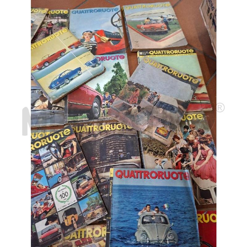 RIVISTE VECCHIE PZ.25 QUATTRORUOTE 1963-64-65 | Mercatino dell'Usato Frossasco 4