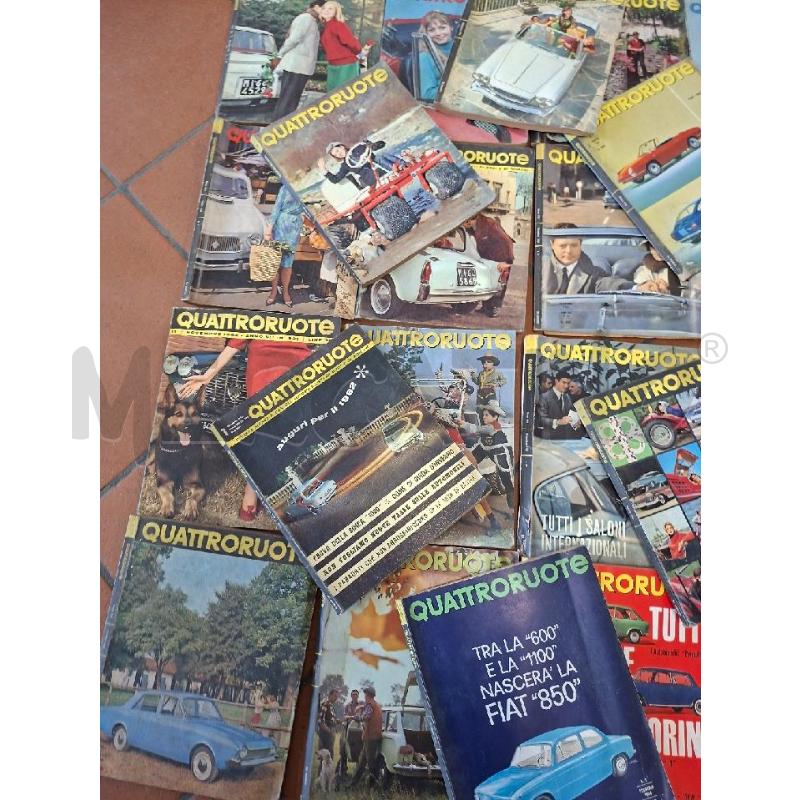 RIVISTE VECCHIE PZ.25 QUATTRORUOTE 1963-64-65 | Mercatino dell'Usato Frossasco 5