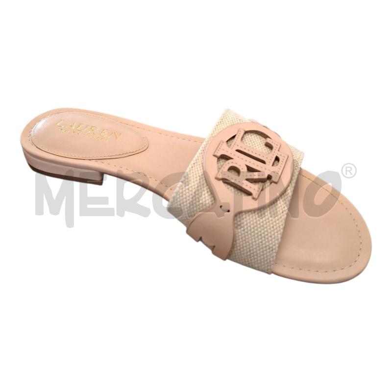SANDALI/CIABATTA DONNA LAUREN RALPH LAUREN ROSA  N.7B | Mercatino dell'Usato Frossasco 1