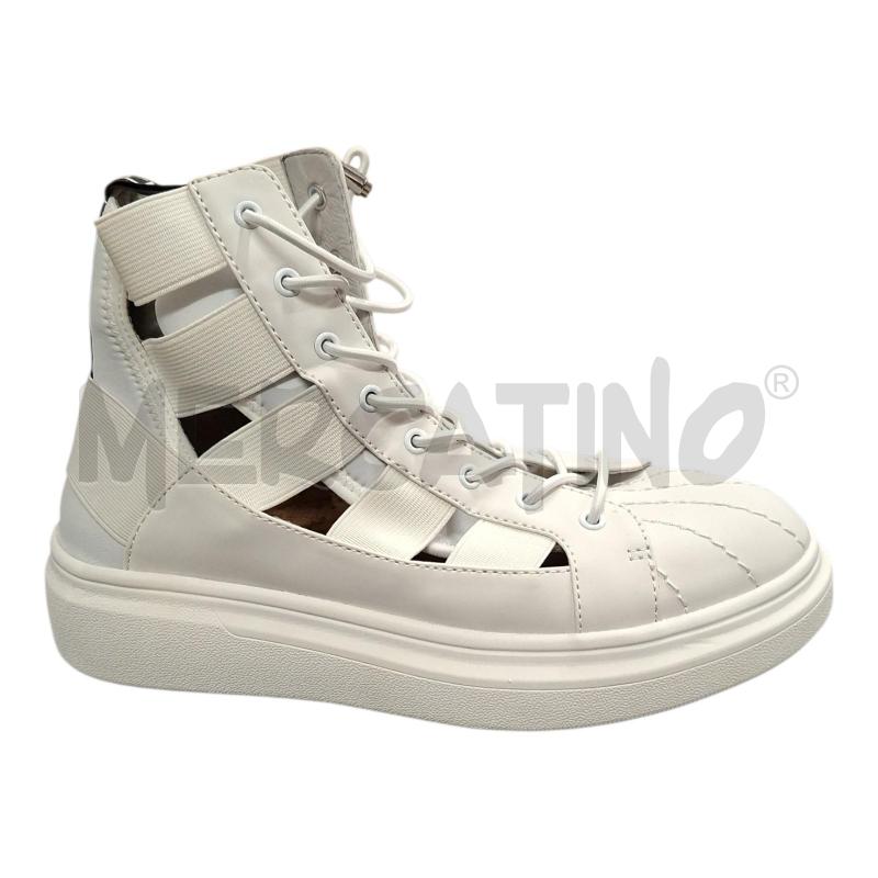 SANDALI/SCARPE DONNA BCO FESSURA N.37 | Mercatino dell'Usato Frossasco 1