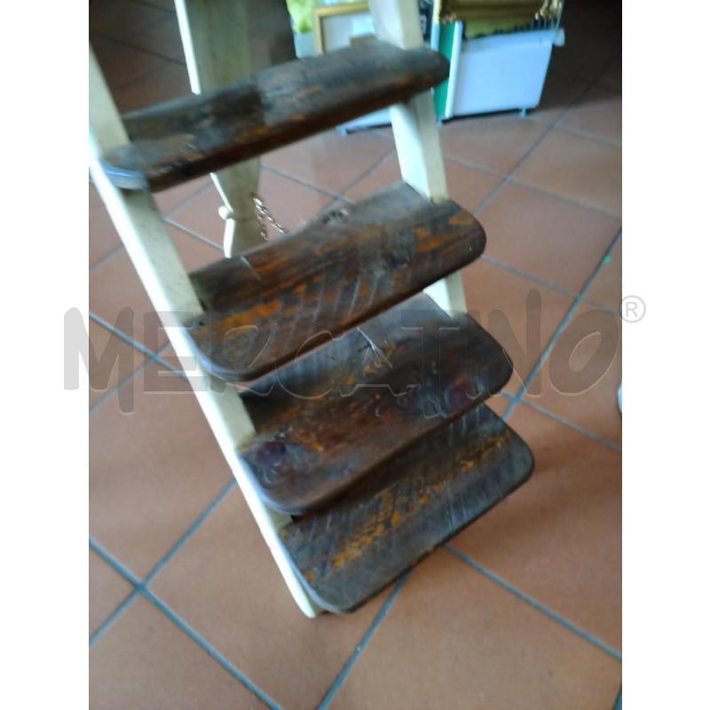 SCALETTA DECORATIVA H80 LE.PANNA/SC | Mercatino dell'Usato Frossasco 2