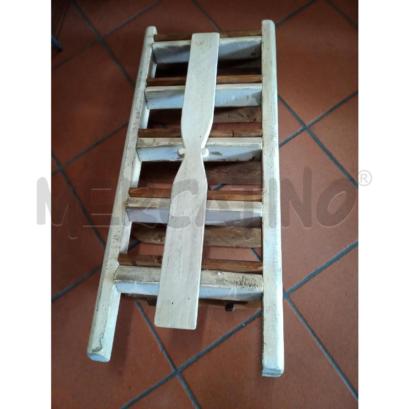 SCALETTA DECORATIVA H80 LE.PANNA/SC | Mercatino dell'Usato Frossasco 4