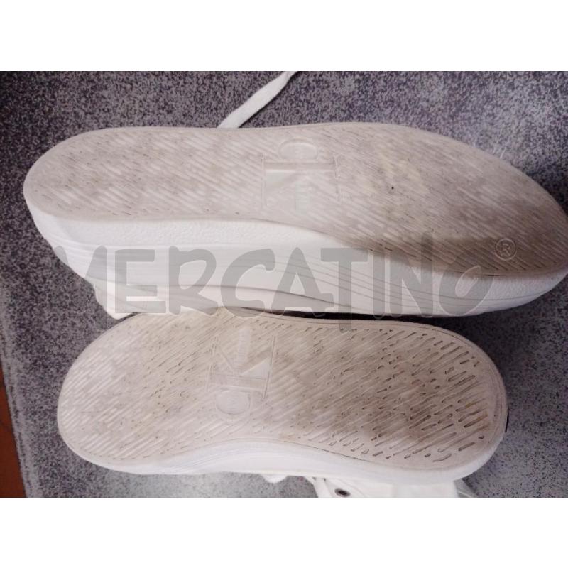 SCARPE CALVIN KLEIN JEANS BCO LACCI N.39 | Mercatino dell'Usato Frossasco 3