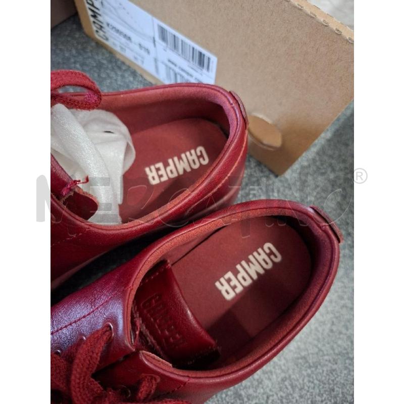 SCARPE DONNA CAMPER ROSSE LACCI N.37 | Mercatino dell'Usato Frossasco 3