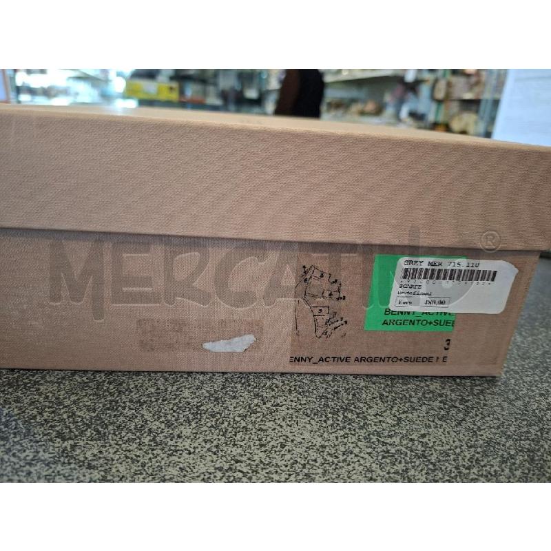 SCARPE DONNA GREYMER TACCO NERO/ARG. N.37 | Mercatino dell'Usato Frossasco 3