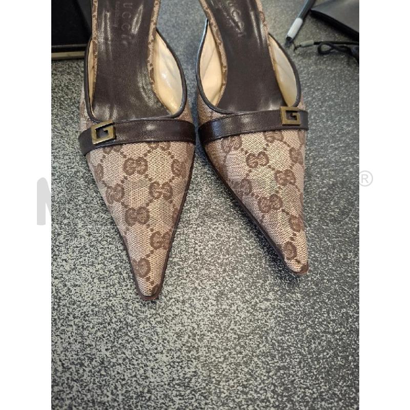SCARPE DONNA GUCCI TACCHETTO BEIGE N.39 | Mercatino dell'Usato Frossasco 2