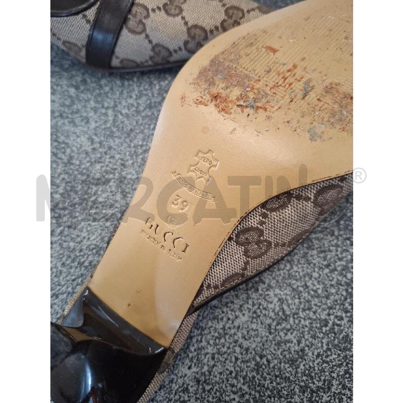 SCARPE DONNA GUCCI TACCHETTO BEIGE N.39 | Mercatino dell'Usato Frossasco 5