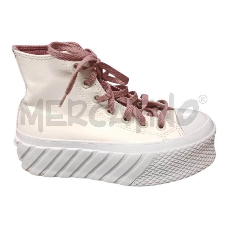 SCARPE DONNA LACCI BCHE/ROSA CONVERSE N.36 | Mercatino dell'Usato Frossasco 1