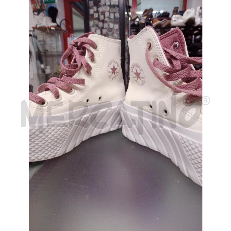 SCARPE DONNA LACCI BCHE/ROSA CONVERSE N.36 | Mercatino dell'Usato Frossasco 2
