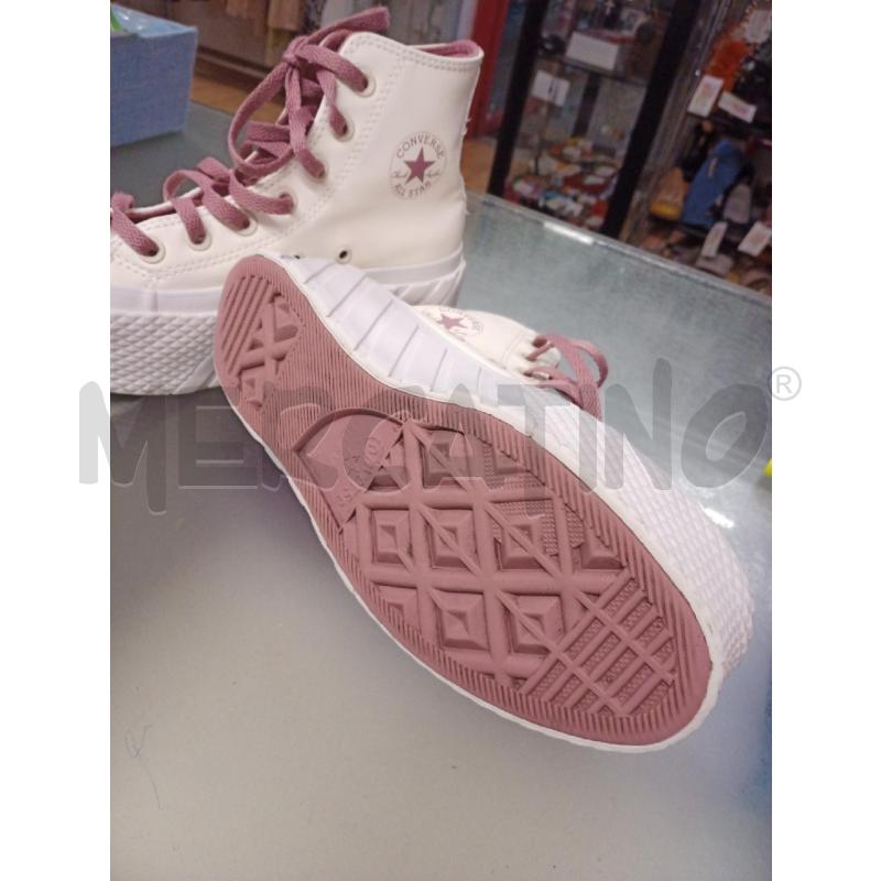 SCARPE DONNA LACCI BCHE/ROSA CONVERSE N.36 | Mercatino dell'Usato Frossasco 3