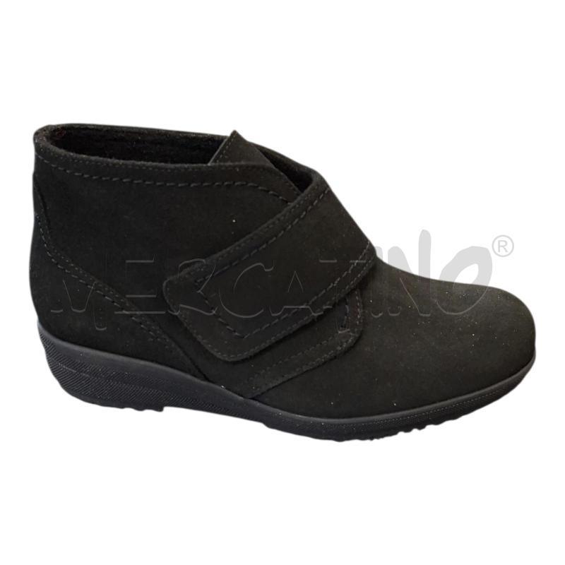 SCARPE DONNA VELCRO NERO LOREN N.35 | Mercatino dell'Usato Frossasco 1