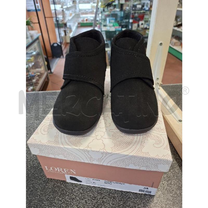 SCARPE DONNA VELCRO NERO LOREN N.35 | Mercatino dell'Usato Frossasco 3