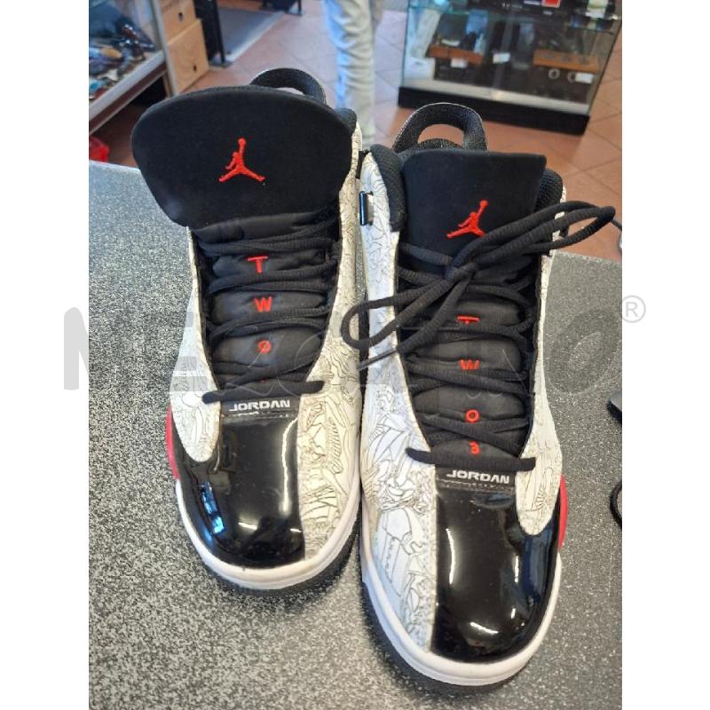 SCARPE GINN BCHE/NERE/ROSSE JORDAN TG.42 | Mercatino dell'Usato Frossasco 2