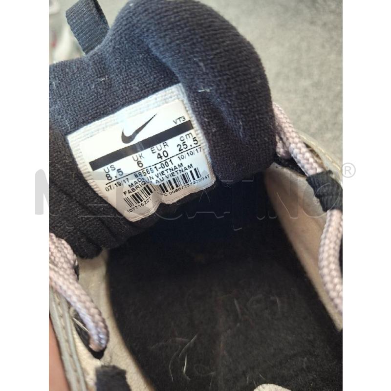 SCARPE SILVER NIKE GRI LACCI N.40 | Mercatino dell'Usato Frossasco 5