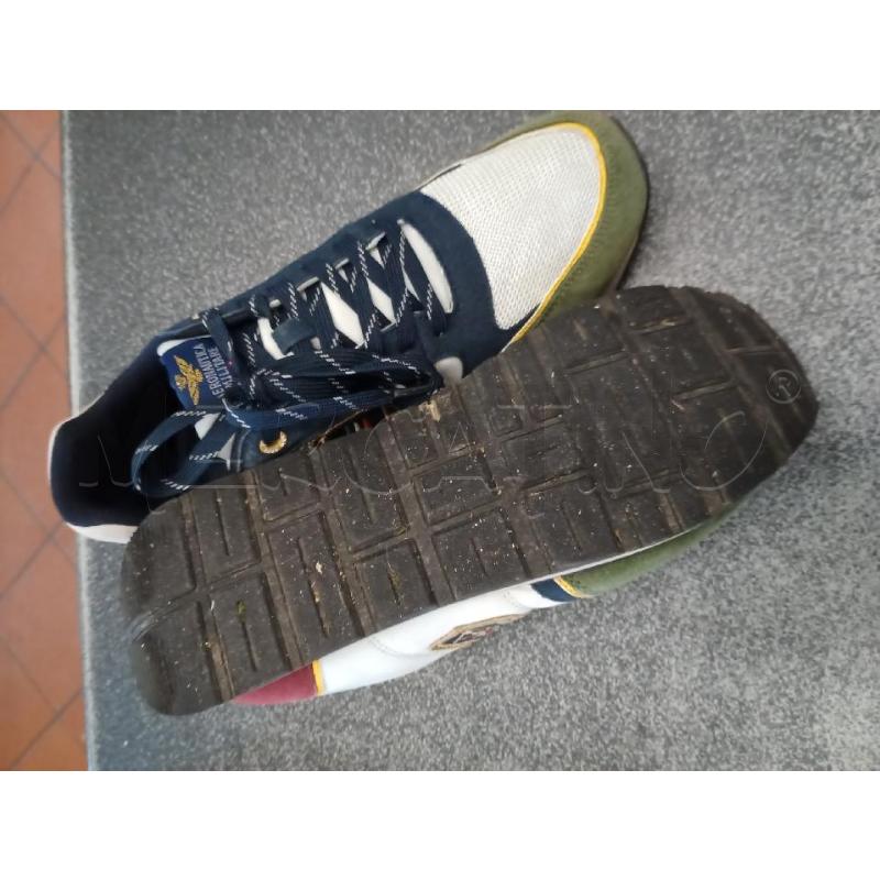 SCARPE UOMO GR/BLU/VDI AERONAUTICAMILITARE N.44 | Mercatino dell'Usato Frossasco 3