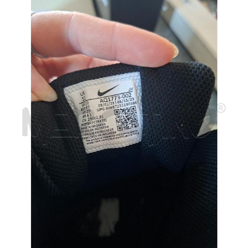 SCARPE UOMO NERE NIKE AQ1773-002 N.45 | Mercatino dell'Usato Frossasco 3