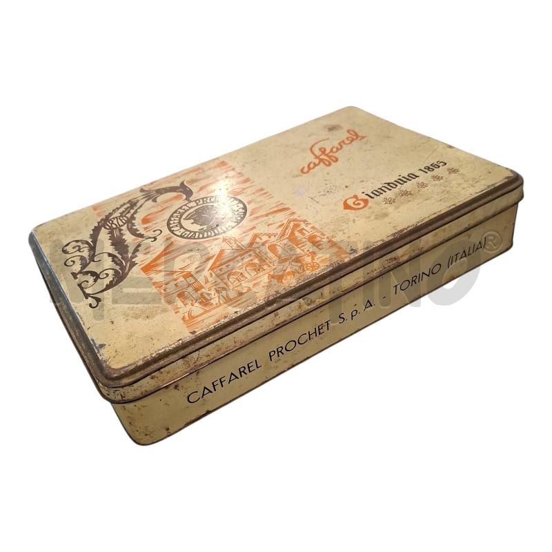 SCATOLA LATTA 35X24X7 CAFFAREL | Mercatino dell'Usato Frossasco 1