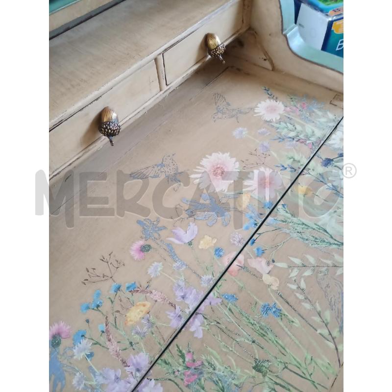 SCRITTOIO LE/VDE INT/FIORI 1+3C 82X60X101 | Mercatino dell'Usato Frossasco 3