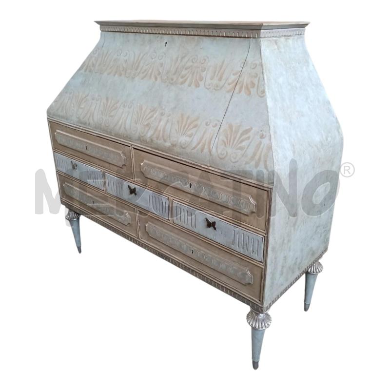 SCRITTOIO LE AZZ/BEIGE 122X50X120 1R+7C | Mercatino dell'Usato Frossasco 1