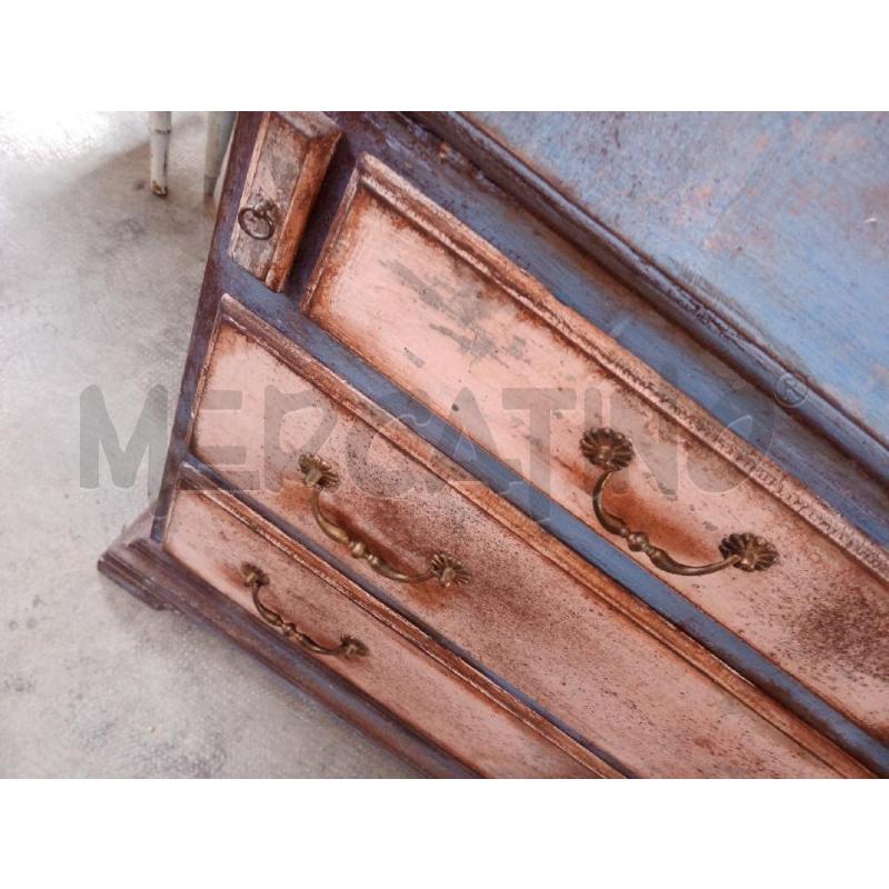 SCRITTOIO LE AZZ/VIOLA 2+2C 115X50X105 | Mercatino dell'Usato Frossasco 2