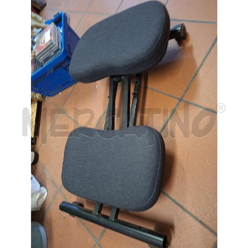 SEDIA ERGONOMICA ROTELLE NERA IKEA | Mercatino dell'Usato Frossasco 4