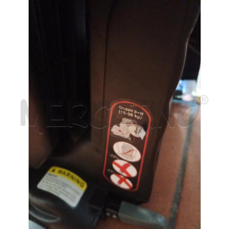 SEGGIOLINO AUTO NERO FOPPAPEDRETTI 9-36KG ISOFIX | Mercatino dell'Usato Frossasco 3