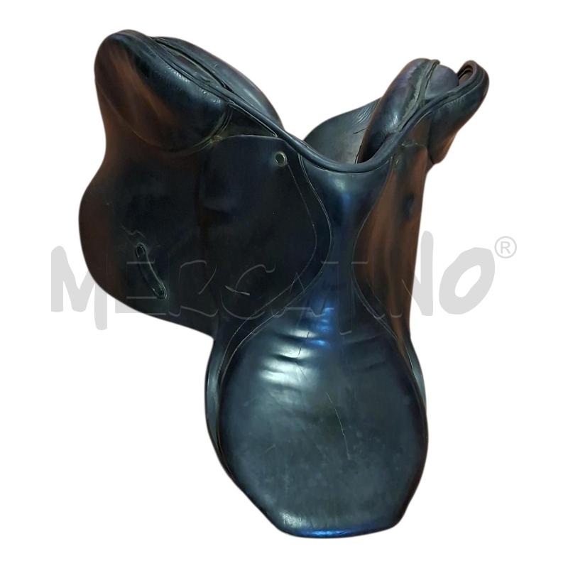 SELLA CAVALLO CUOIO NERO STUBBEN | Mercatino dell'Usato Frossasco 1