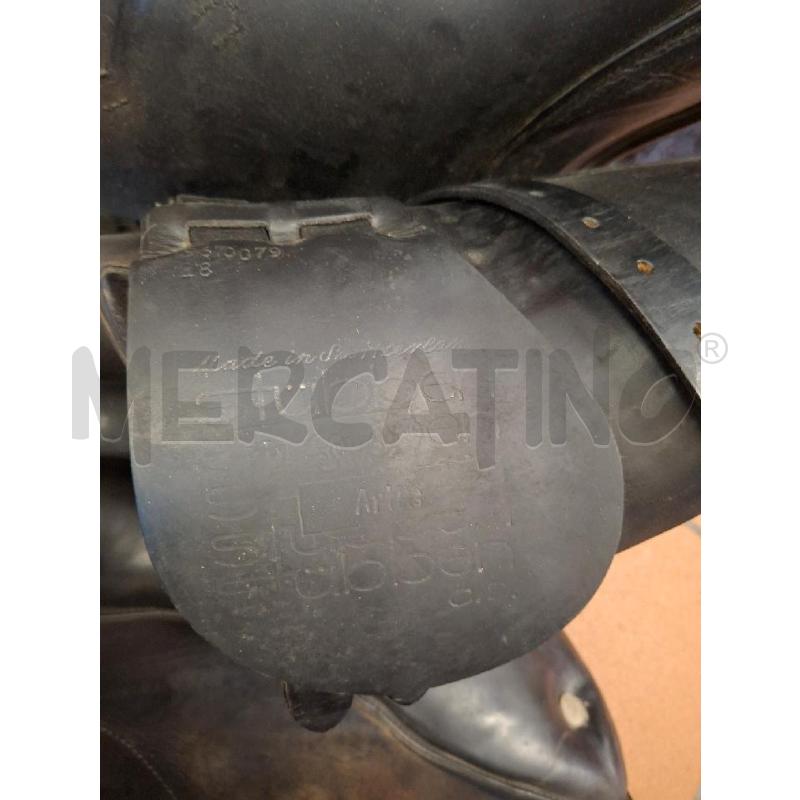 SELLA CAVALLO CUOIO NERO STUBBEN | Mercatino dell'Usato Frossasco 2