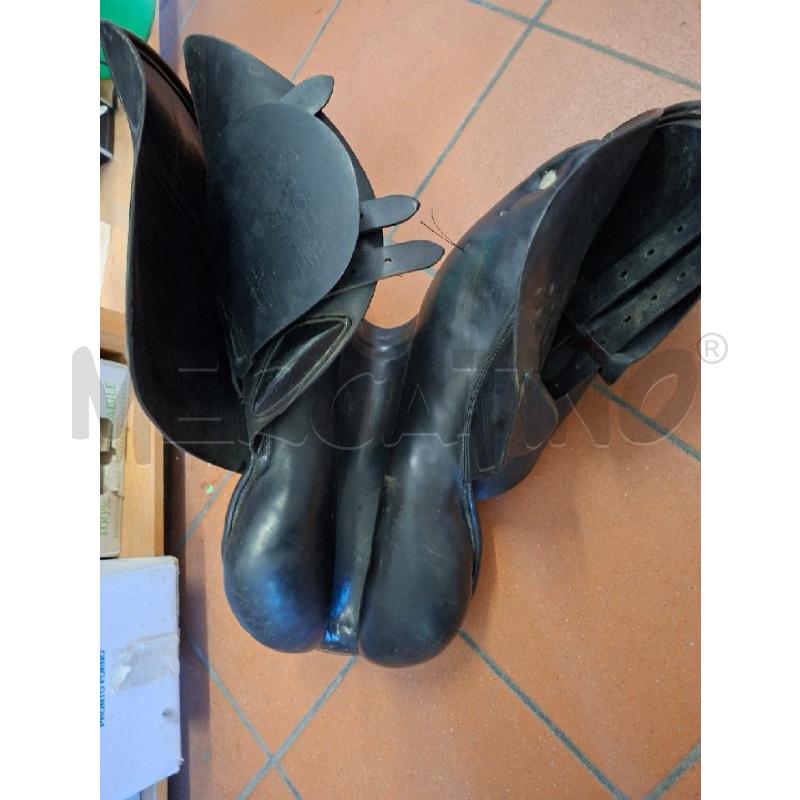 SELLA CAVALLO CUOIO NERO STUBBEN | Mercatino dell'Usato Frossasco 3