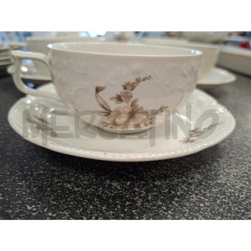 SERVIZIO THE X5*17PZ*CER ROSENTHAL | Mercatino dell'Usato Frossasco 2