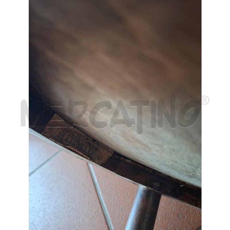 SGABELLO D36 H47 LEGNO SCURO THONET | Mercatino dell'Usato Frossasco 3