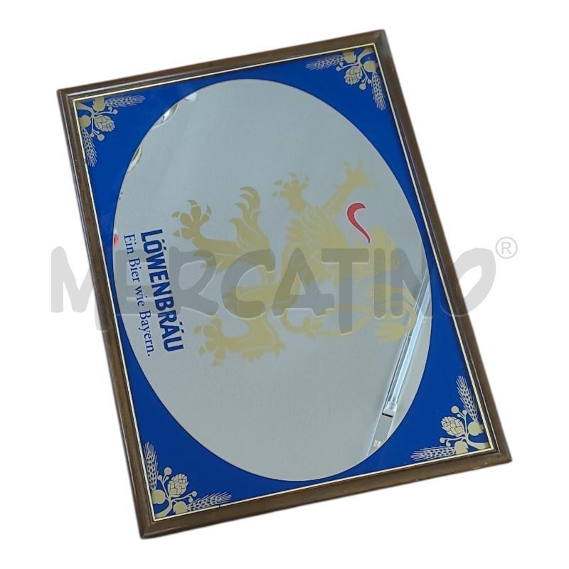 SPECCHIO PUBBLICITARIO 65X50 LOWENBRAU | Mercatino dell'Usato Frossasco 1