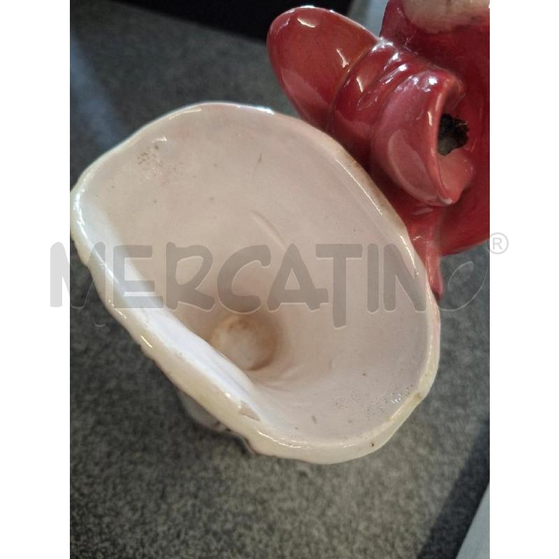 STATUA DAMA C/VASETTO 14X14X21 MADE IN ITALY | Mercatino dell'Usato Frossasco 3