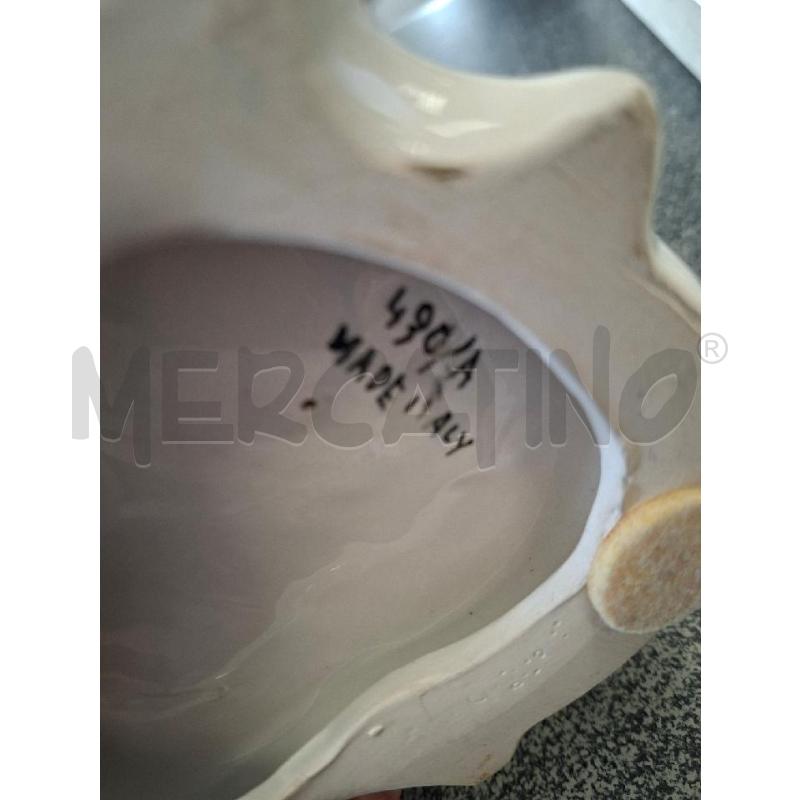 STATUA DAMA C/VASETTO 14X14X21 MADE IN ITALY | Mercatino dell'Usato Frossasco 4
