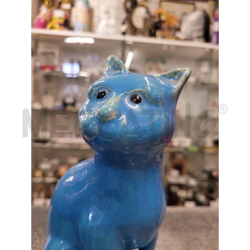 STATUA GATTO CER AZZ HONG KONG H20 | Mercatino dell'Usato Frossasco 3