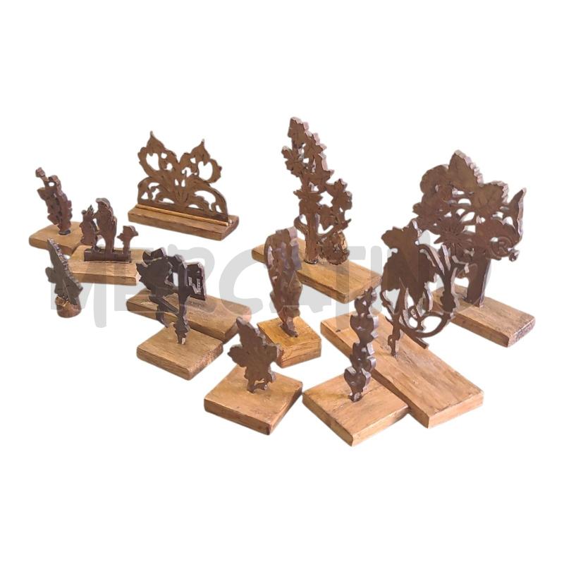 STATUETTA FREGI LEGNO TRAFORO PZ.12 | Mercatino dell'Usato Frossasco 1