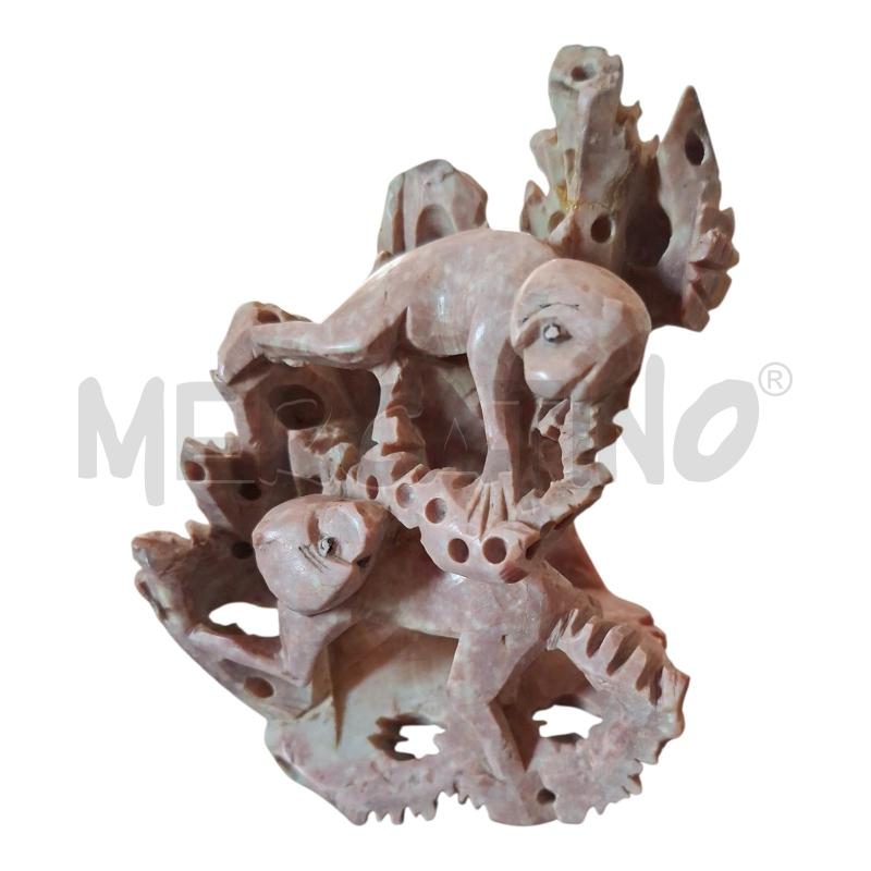 STATUETTA PIETRA ROSA H13 | Mercatino dell'Usato Frossasco 1