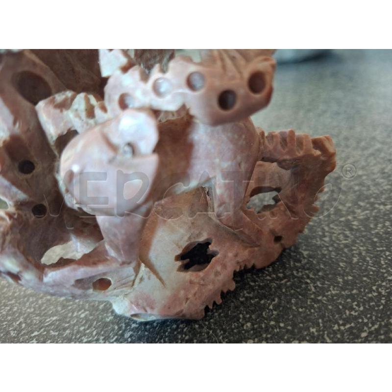 STATUETTA PIETRA ROSA H13 | Mercatino dell'Usato Frossasco 2