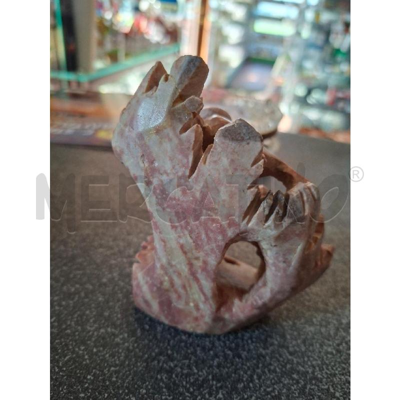 STATUETTA PIETRA ROSA H13 | Mercatino dell'Usato Frossasco 3