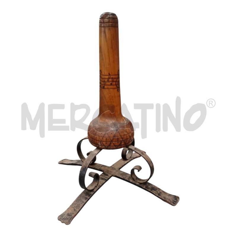 SUPPORTO SAXOFONO FERRO BATT/LEGNO | Mercatino dell'Usato Frossasco 1