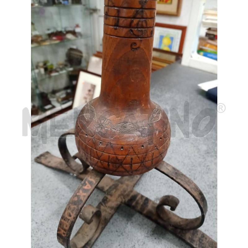 SUPPORTO SAXOFONO FERRO BATT/LEGNO | Mercatino dell'Usato Frossasco 2