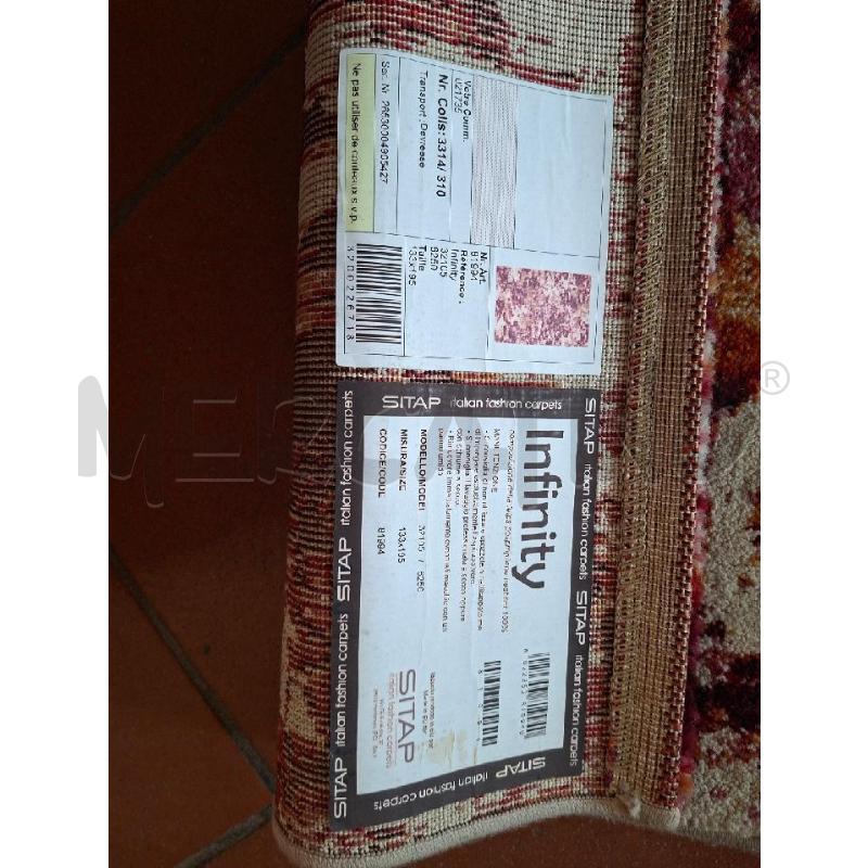 TAPPETO 133X195 FANT ROSA ROSSA SITAP | Mercatino dell'Usato Frossasco 3