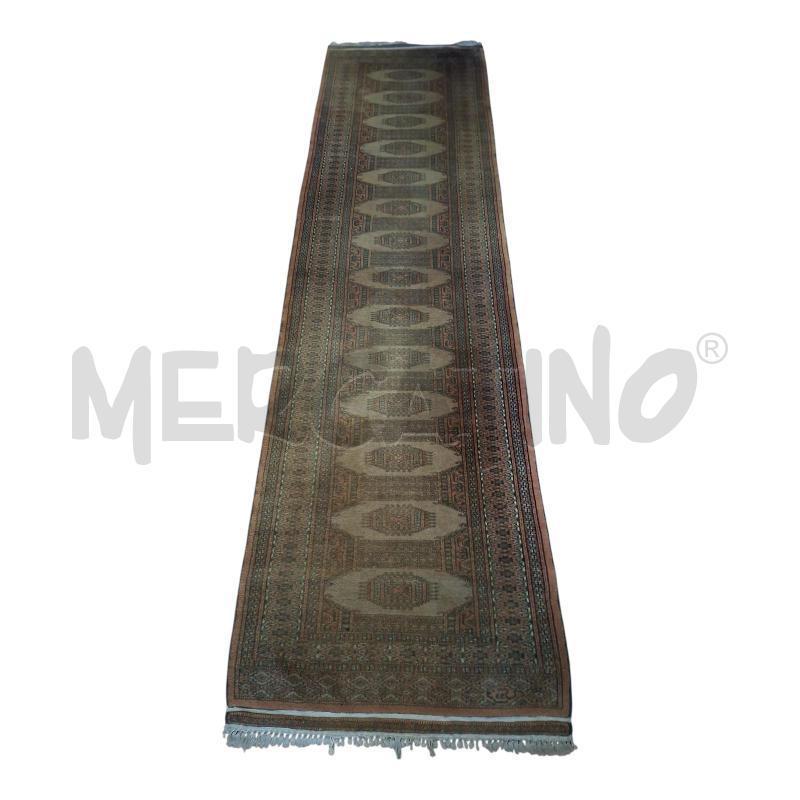 TAPPETO 315X83 FANT.MARR BUKARA C/CERTIFICATO | Mercatino dell'Usato Frossasco 1