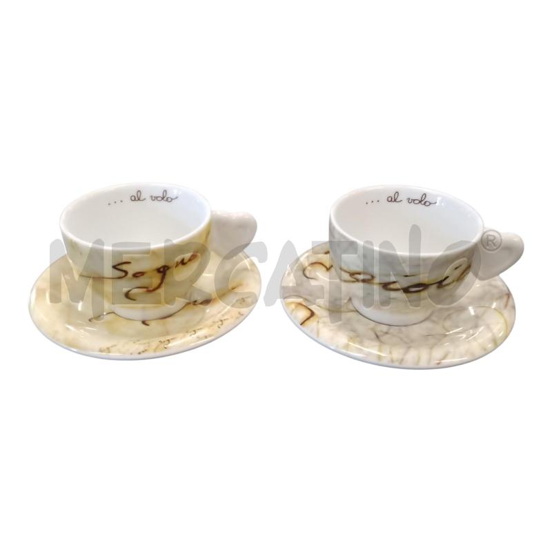 TAZZE+PIATTINI 2+2 CER THUN CREME | Mercatino dell'Usato Frossasco 1