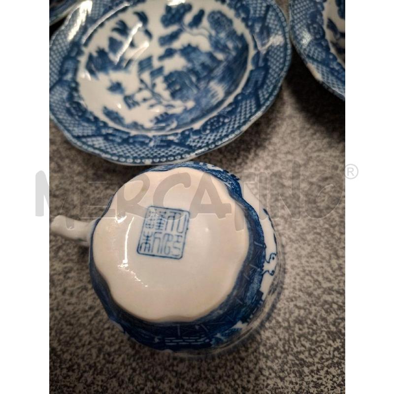 TAZZINE+PIATTINI 6+6 CER BLU/BCA ORIENTALI | Mercatino dell'Usato Frossasco 4