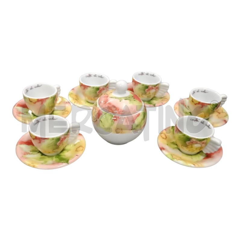 TAZZINE+PIATTINI 6+6+ZUCCH CER THUN JINGLE BELLS | Mercatino dell'Usato Frossasco 1