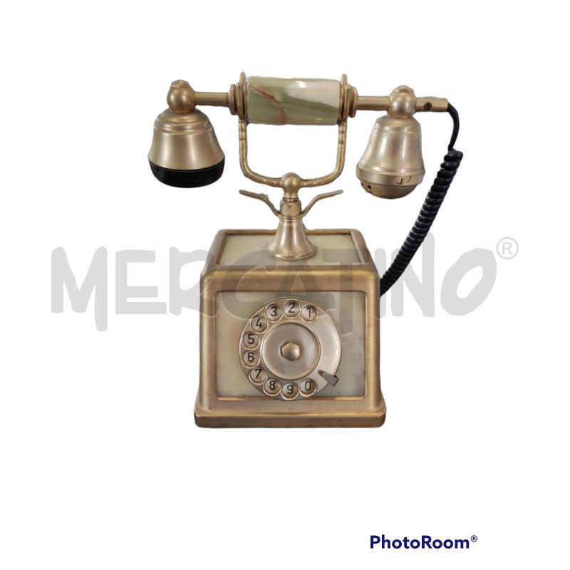 TELEFONO MET DOR/ONICE VINTAGE | Mercatino dell'Usato Frossasco 1