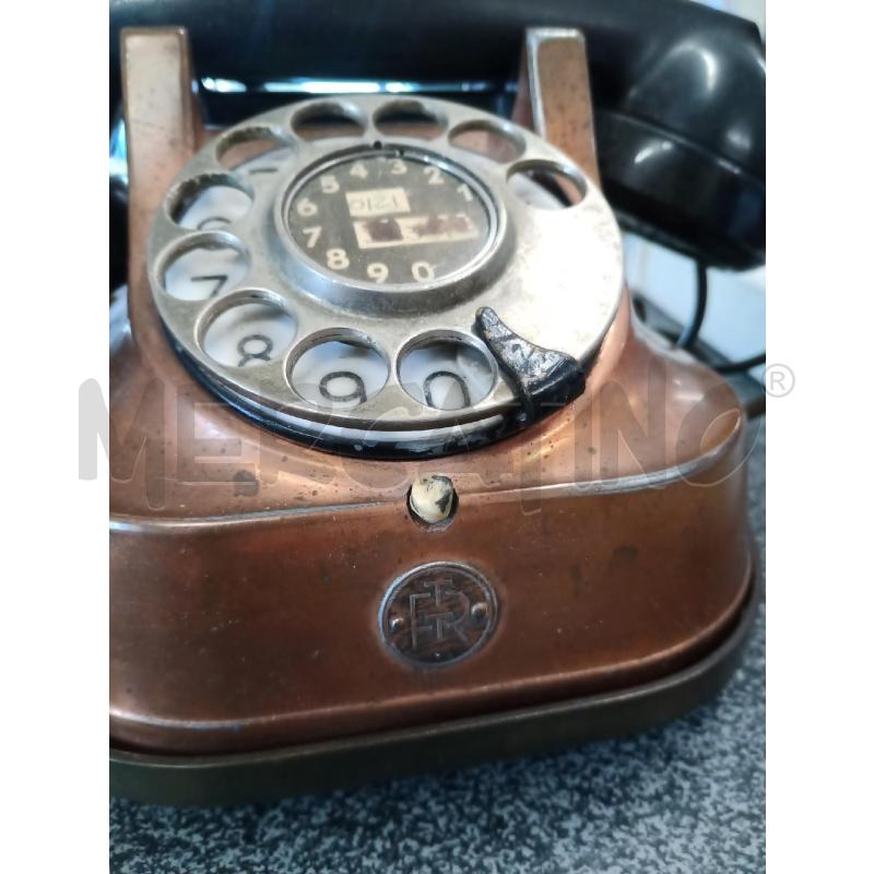 TELEFONO VINTAGE MET BRONZATO FTTR | Mercatino dell'Usato Frossasco 2