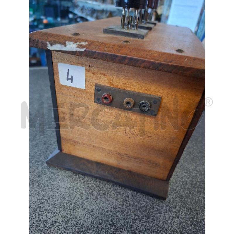 TESTER VALVOLE 18X31X20 LEGNO  | Mercatino dell'Usato Frossasco 3
