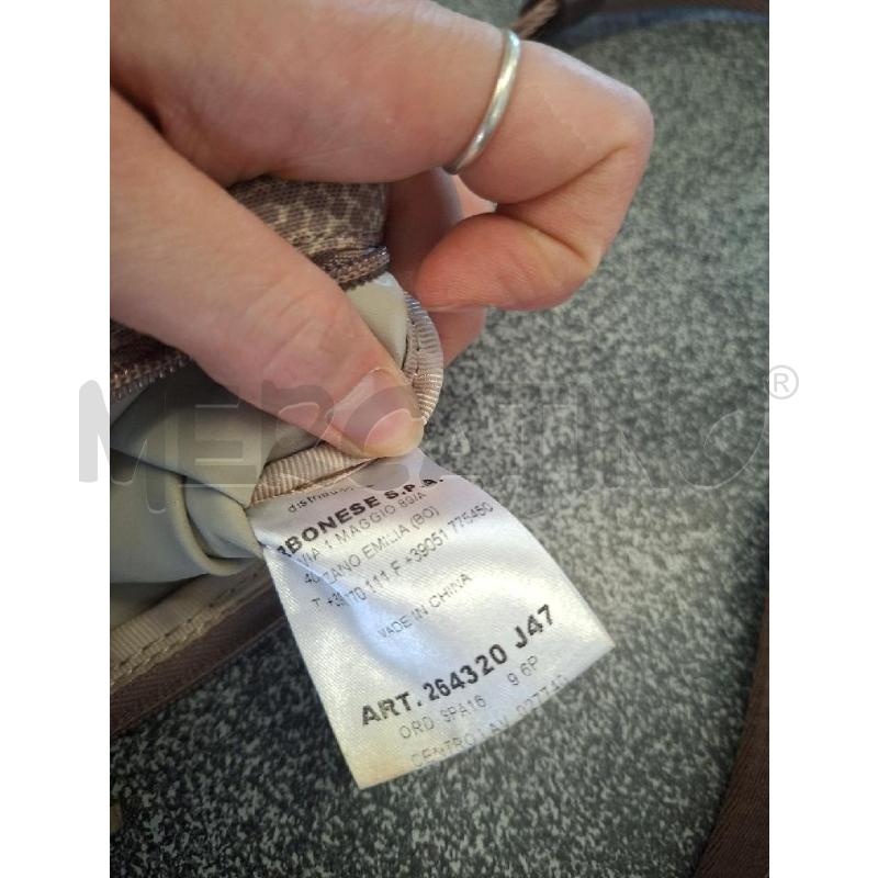 TRACOLLA DONNA BEIGE BORBONESE  ART.264320J47 | Mercatino dell'Usato Frossasco 5